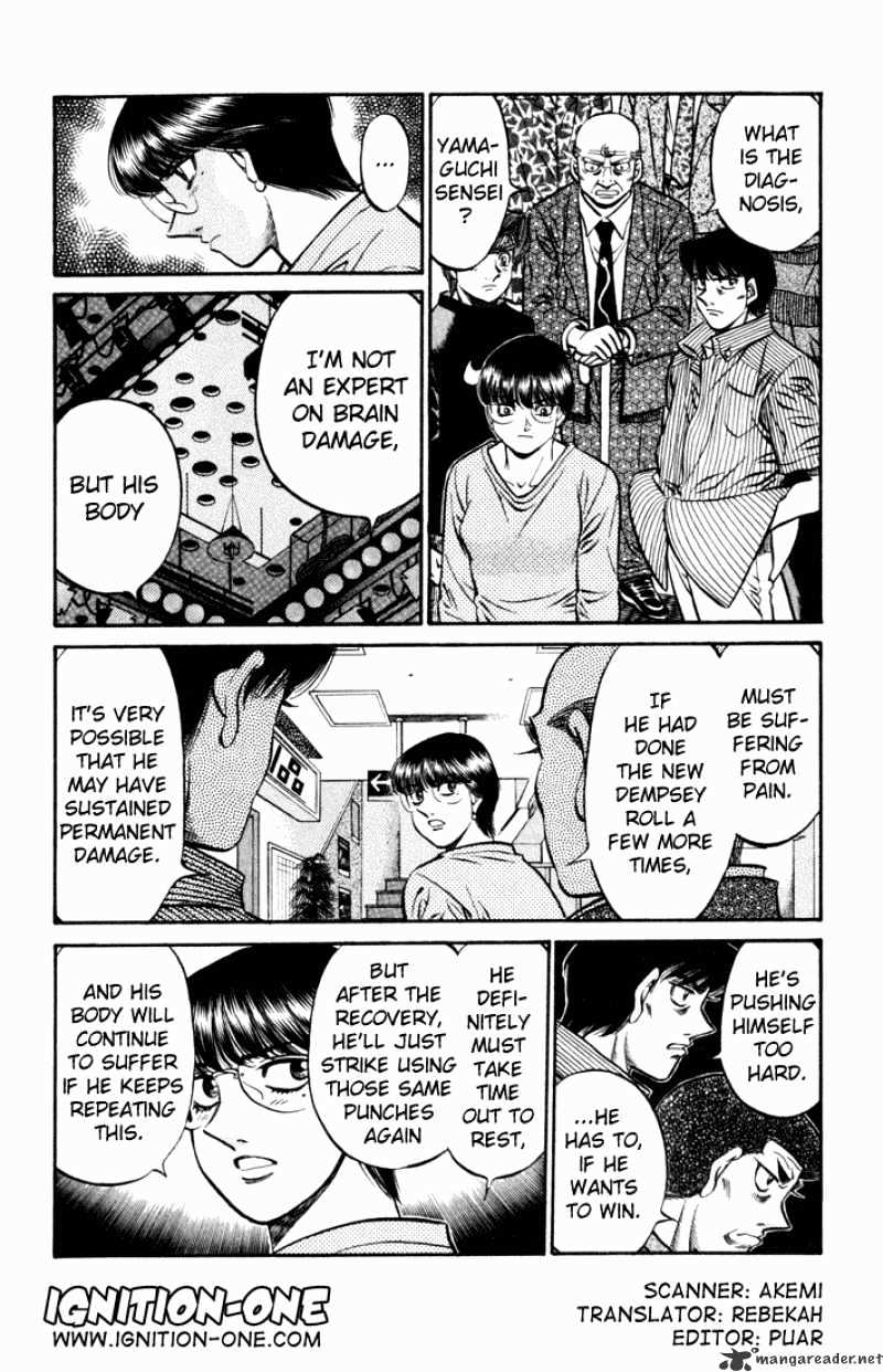 Hajime no Ippo: Fighting Spirit, Chapter 503 image 02
